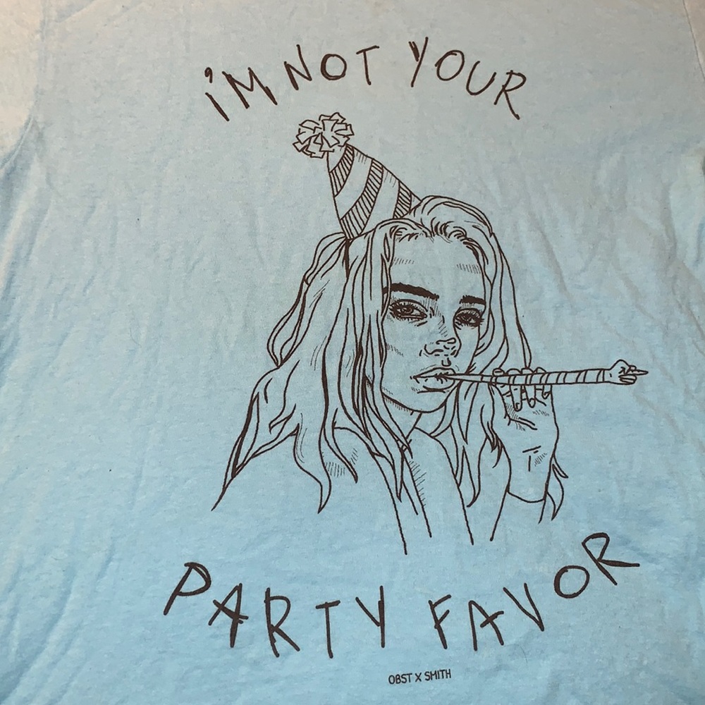 Billie Eilish Blue Graphic Tee